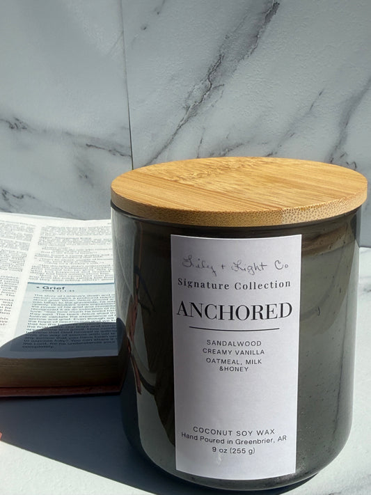 Anchored Candle (Flameless)